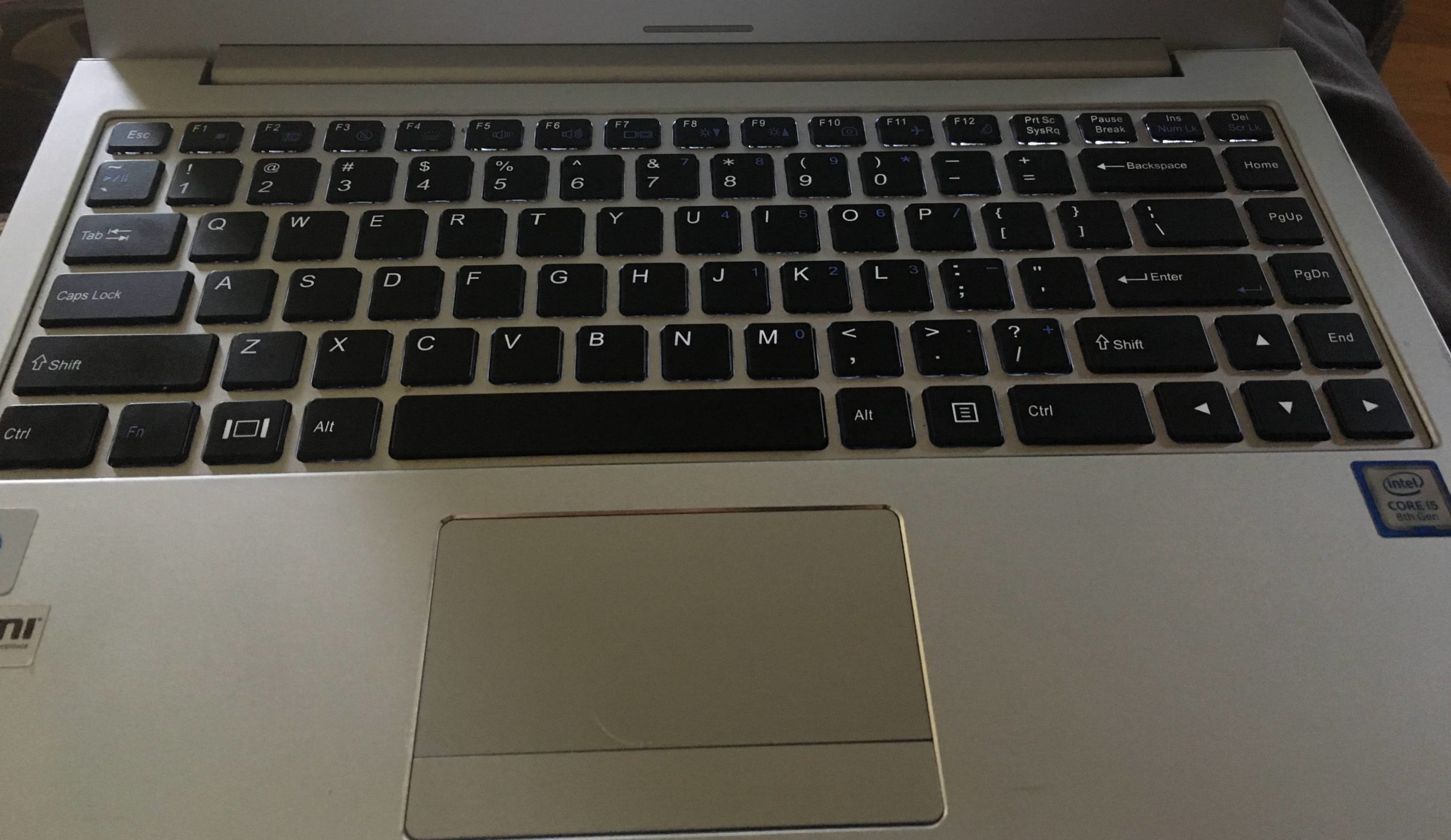 Keyboard lighting