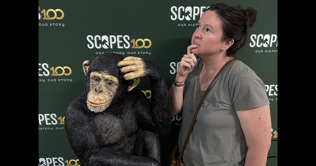 Emily Kelchen looking thoughtful