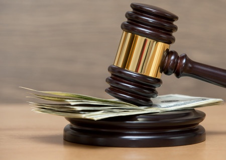Money and gavel